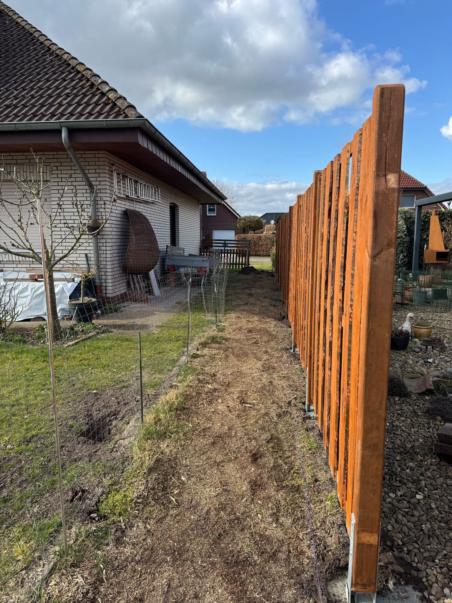Bohlenzaun in Barßel &ndash; Zaunonkel GmbH