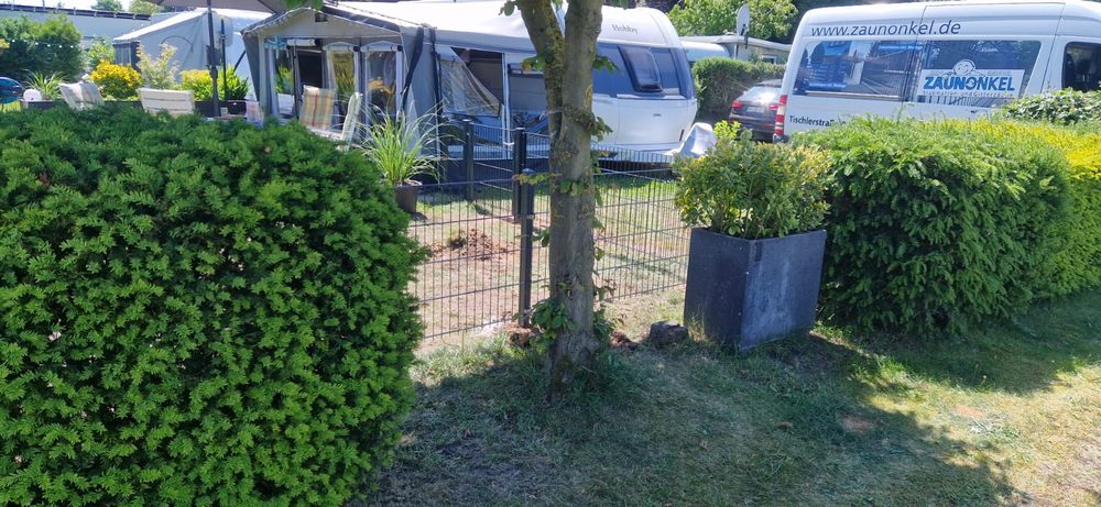Zaun in Bingum Campingplatz &ndash; Zaunonkel GmbH