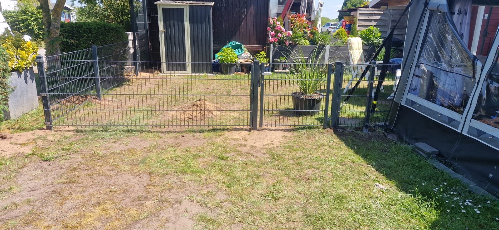 Zaun in Bingum Campingplatz &ndash; Zaunonkel GmbH