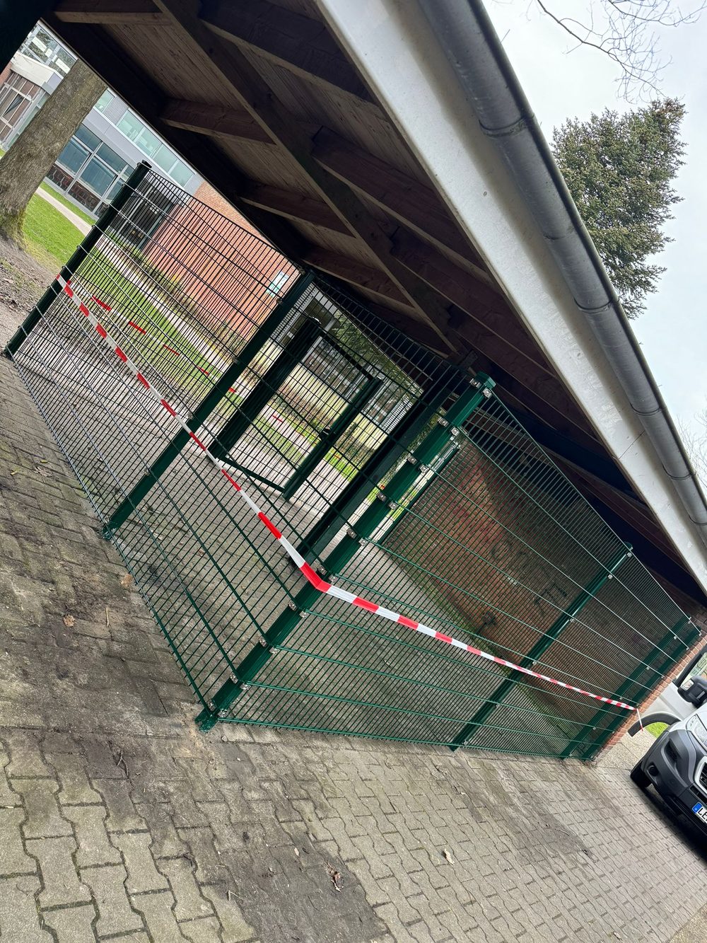 Zaun in Rhauderfehn Grundschule1,83m &ndash; Zaunonkel GmbH