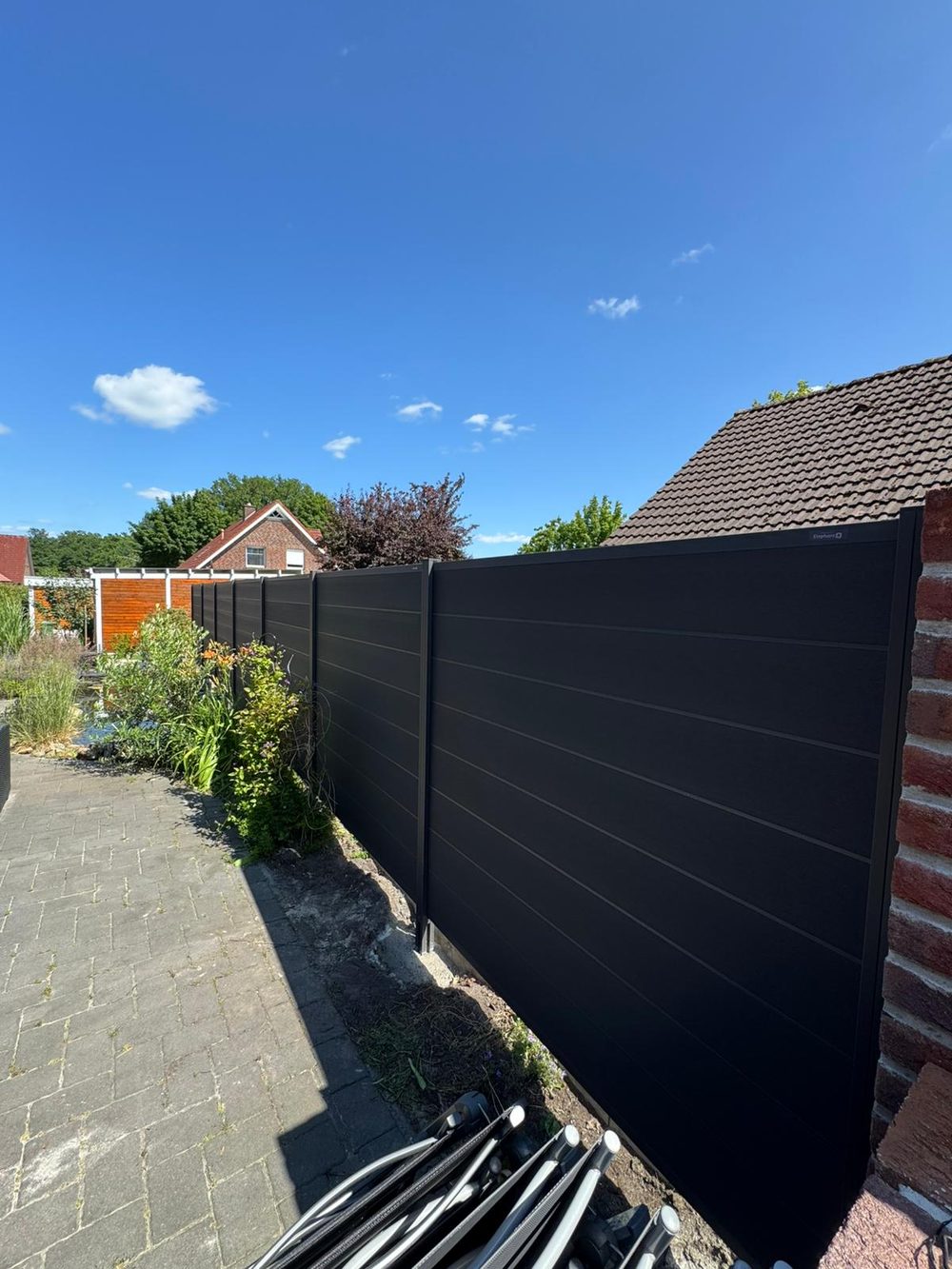 WPC-Sichtschutzzaun in Rhauderfehn &ndash; Zaunonkel GmbH