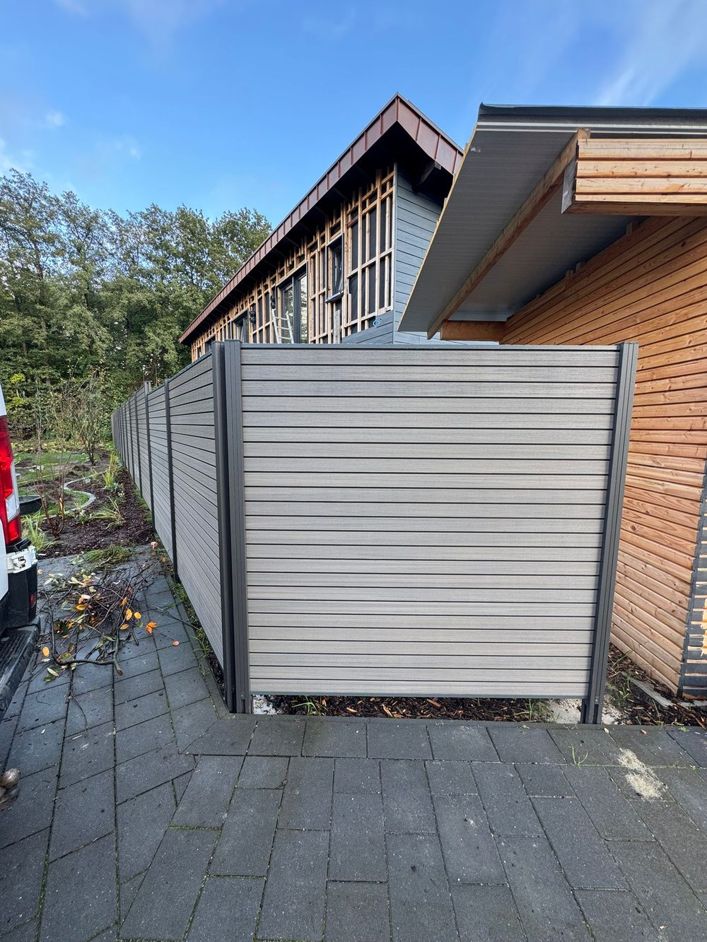 WPC-Sichtschutzzaun in Scharrel &ndash; Zaunonkel GmbH