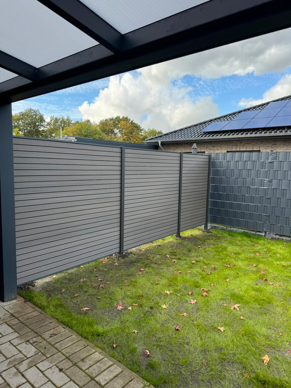 WPC-Sichtschutzzaun in Scharrel &ndash; Zaunonkel GmbH