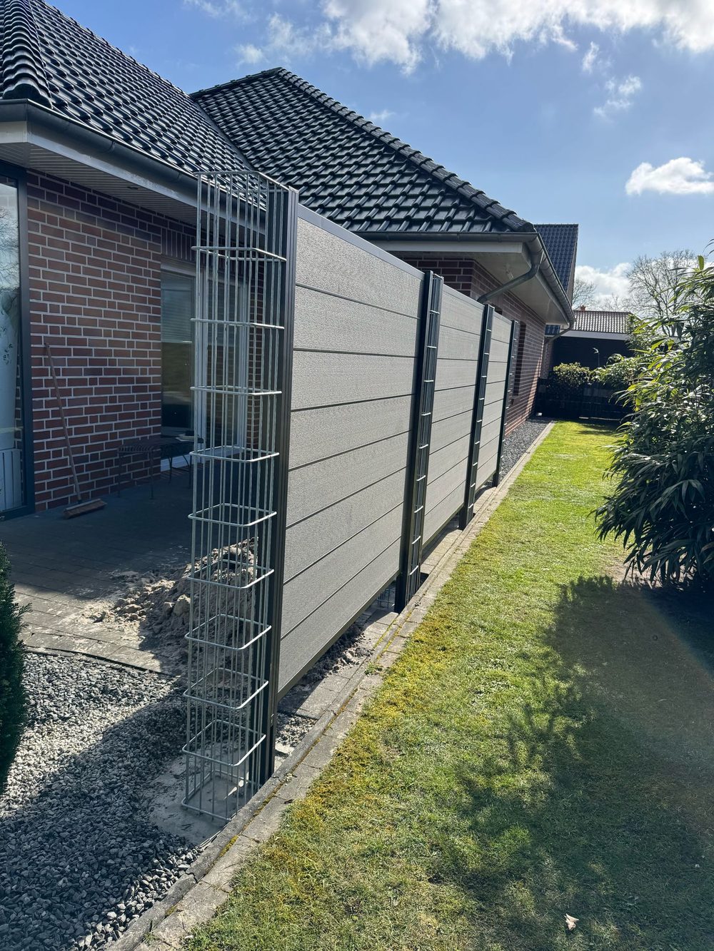 WPC-Sichtschutzzaun in Westoverledingen &ndash; Zaunonkel GmbH