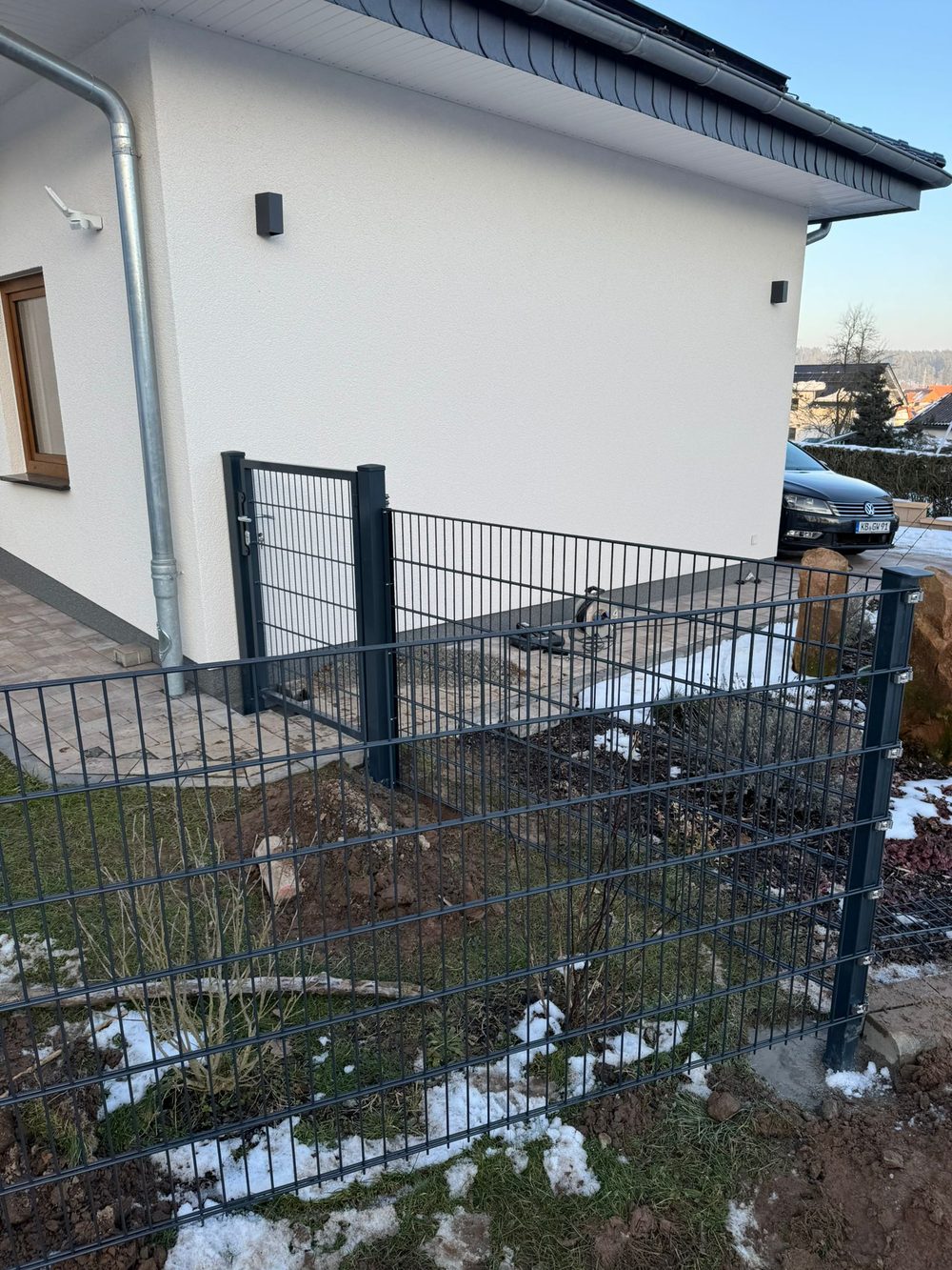 Doppelstabmattenzaun 8/6/8 in Wolfhagen &ndash; Zaunonkel GmbH